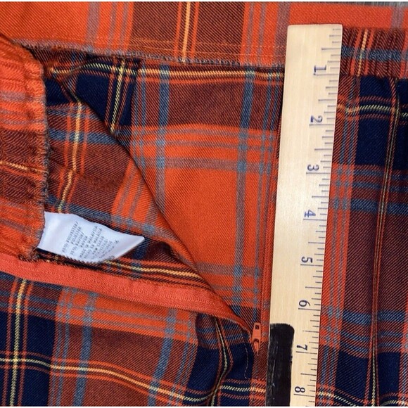 Sag Harbor Blanket Fringe Skirt Sz 16 & Crop Jacket Red Plaid - Picture 11 of 16